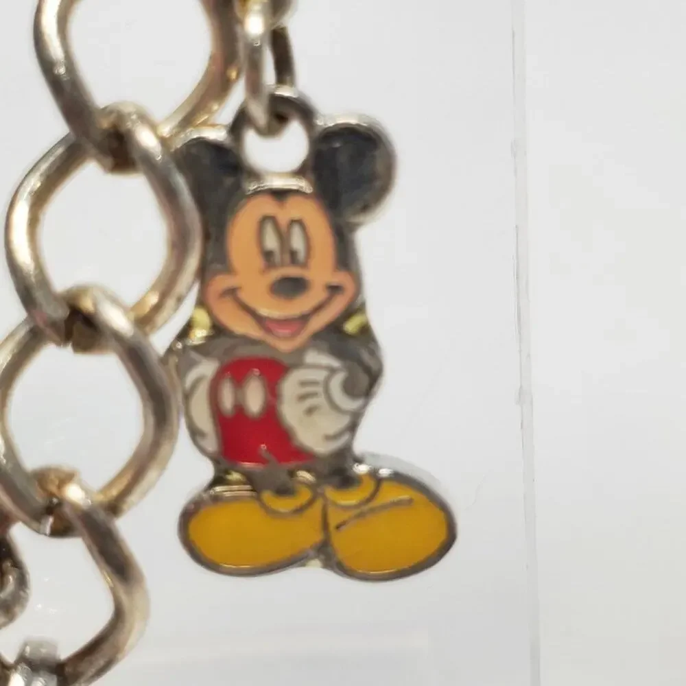 Disney Mickey and Minnie 5 Charm Bracelet: Iconic Characters